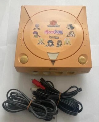 Sega Dreamcast Sakura Wars Taisen Limited Console HKT-6800 Used From Japan - Image 1 of 4