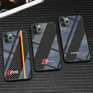 MotorSport Odporne na wstrząsy etui AMG Szkło hartowane Cover do iPhone 14/15/16 Pro Max - Zdjęcie 1 z 29