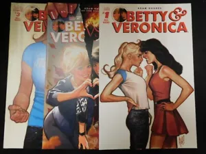 BETTY AND VERONICA 1-3 A VOL.3 ARCHIE COMIC SET COMPLETE ADAM HUGHES 2016 VF/NM - Picture 1 of 1