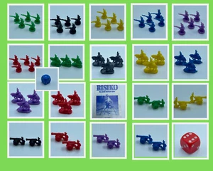 Risiko Hasbro/Parker 2000 ✭ Strategie-Spiel ✭ Nur Ersatzteile zur Auswahl - Bild 1 von 55