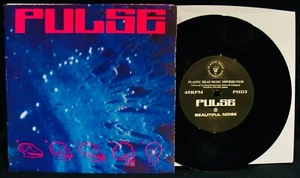 PULSE~Beautiful Noise~Industrial Electronic Rock 45+Picture Sleeve~PLASTIC HEAD - Imagen 1 de 2