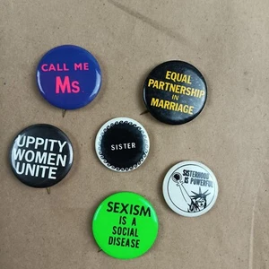 (6 Stück) Vintage 70er Jahre ERA Gleichberechtigung, Ms. Magazin - Bild 1 von 17