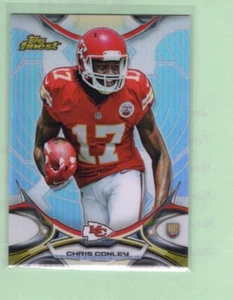 *2015 topps finest Refrator Rookie CHRIS CONLEY no.122 Chiefs - Picture 1 of 1