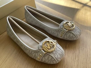 MICHAEL KORS US Size 8M Fulton Studded Logo Moccasin in a Box LUXURY SHOES - Picture 1 of 16