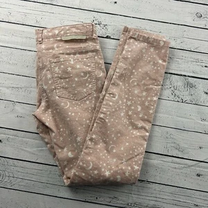 Stella McCartney Kids Corduroy Star Print Pants Girl's 14 Pink Cream - Picture 1 of 5