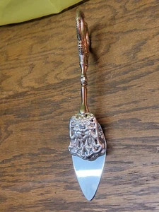 Floral Ambassador Italienisches Gebäck Kuchenheber .925 Sterling Silber Griff Vintage - Bild 1 von 11