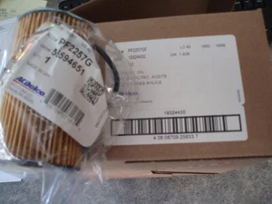 NEW Engine Oil Filter AC Delco Pro PF2257G DURAPACK PF2257GF 12 PER OEM 1 CASE - Picture 1 of 1