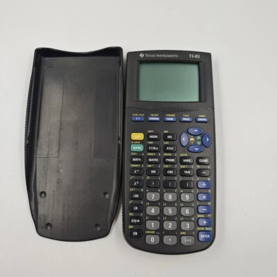 Texas Instruments Calculadora - Trabajo, Usado, Incluye Funda - Imagen 1 de 4
