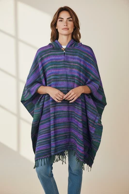 Традиционное мексиканское пончо - Изображение 1 из 4