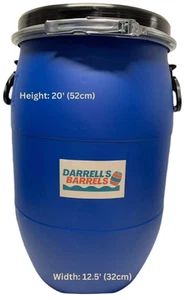 Darrell's Barrels canna da canoa leggera 30 litri - Foto 1 di 5