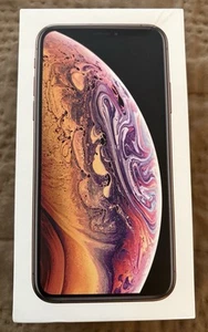 Apple iPhone XS, Gold 256 GB EMPTY BOX ONLY No Accessories - Zdjęcie 1 z 7