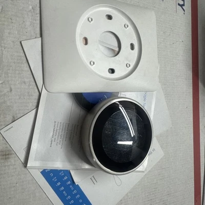 Google Nest Learning Thermostat - Stainless Steel - T3007ES Model: A0013 - Image 1 of 4