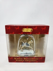Breyer Pferd Holiday Weihnachten Steigbügel Ornament #700318 Winter Wonderland 2017 - Bild 1 von 6