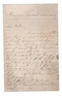 CIVIL WAR LETTER - 77th PA Vols - BATTLE NASHVILLE, Escape Libby Prison & More!
