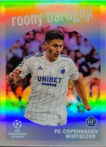 2022 Topps Chrome UEFA CC Roony Bardghji #59-12 1959 RC Refractor Insert (B) - Picture 1 of 10