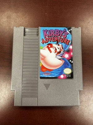 Auténtico Cartucho Kirby's Adventure (NES, 1993) Videojuego Nintendo Foto 1 de 4