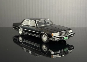 1981 Chevrolet Caprice Classic Sedan Black 1/43 Kodeblake Exclusive HTF ! - Picture 1 of 8