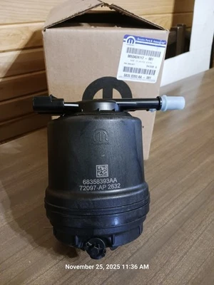 Filtro de combustible Mopar 68358393AA 2019-2024 RAM 2500 3500 6,7 L Cummins diésel Foto 1 de 4
