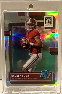 2023 Chronicles Draft Optic Bryce Young Rated Rookie - Silver Holo Prizm RC ! - Picture 1 of 2