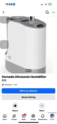 Vornado Ultrasonic Whole Room Humidifier - Image 1 of 2