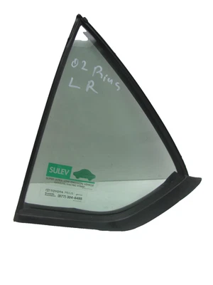 Vidrio de ventilación de ventana de puerta trasera izquierda Toyota Prius 2001-2003 68189-47010 OEM KM501313 Foto 1 de 4