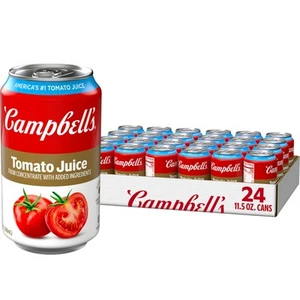 Campbell's Succo di Pomodoro 100%, Lattina da 11,5 fl oz (Confezione da 24) - Foto 1 di 6