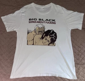 Big Black Songs About F*cking Band T-Shirt Gr. XL Single Stitch Reprint - Bild 1 von 6