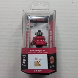Freud 38-106 Roman Ogee Industrial Router Bit Quadra-Cut 2.25" Dia 1/2" Shank - Bild 1 von 6