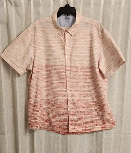 Izod Saltwater Relaxed Classic Mens XXL Button Up Collar Tropical Hawaiian Shirt - Picture 1 of 9