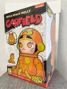 POP MART MEGA SPACE MOLLY 400% GARFIELD - BLIND BOX - Picture 1 of 2