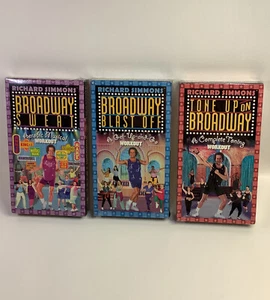 Vintage Richard Simmons Broadway Workout / Dance VHS Tapes - New / Sealed - Picture 1 of 11