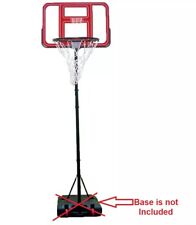 Opti Clear Basketball Hoop And Backboard Without Base - Black 7509061 U SM