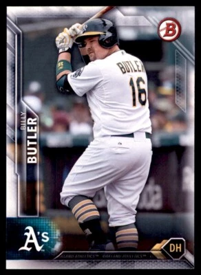 2016 Bowman Billy Butler Oakland Athletics #63 2097 - Image 1 of 2