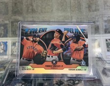 2019 BOWMAN CHROME - TALENT PIPELINE - FORREST WHITLEY / YORDAN ALVAREZ / 🔥🔥