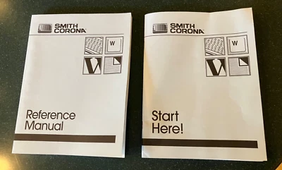 Smith Corona Personal Word Processor Reference Manual & Start Here! Guide - Image 1 of 4