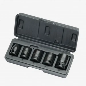 Gedore K 19-028 Car impact socket set 1/2" 5 pcs hex 10-24 mm - Picture 1 of 1