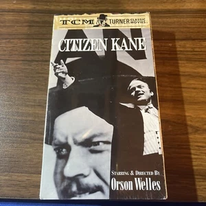 Citizen Kane (VHS, 1996) TCM Turner Classic Movies Warner Home Video New Sealed - Foto 1 di 2