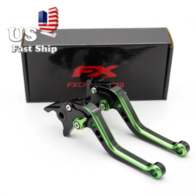 Palancas de embrague de freno CNC para ZX10R ZX 10R 2007 2008 2009 2010 2011 2012 Foto 1 de 4