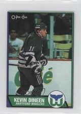 1989-90 O-Pee-Chee Box Bottoms Kevin Dineen #M