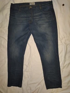 Paper Denim & Cloth Men's Jeans Whiskered Straight Cut 44 x 34 EUC - Picture 1 of 5