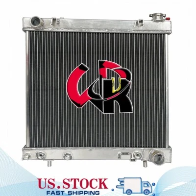 Aluminum Radiator For 2005-2011 2006 Dodge Ram Dakota ST SXT SLT 3.7L V6 4.7L V8 - Image 1 of 4