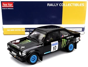 SUNSTAR 1/18 FORD ESCORT MK2 MKII RS1800 COLIN MCRAE FOREST RALLY 2008 KEN BLOCK - Picture 1 of 9