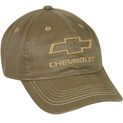 CAP - CHEVY® LOGO WEATHERED COTTON TWILL HAT CHEVROLET GEN10A ADULT - Image 1 of 2
