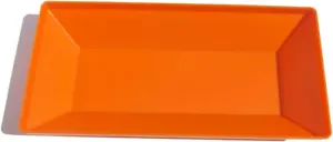 Tupperware Ersatz Get Togethers rechteckiges Tablett orange Form Nummer 1380 - Bild 1 von 2