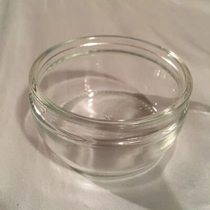 3” Diameter Small Glass Bowl, Desert Cup - Empty, from Pudding - for Crafts - Picture 1 of 3
