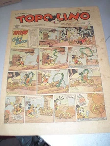 TOPOLINO GIORNALE N. 732 febbraio 1949, ORIGINALE, Mondadori, BUONO! - Foto 1 di 1