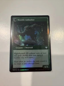 NM Foil Moonlit Ambusher, MTG, Innistrad: Crimson Vow, Magic the Gathering, 212 - Picture 1 of 2