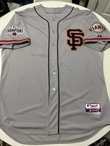 Majestic Team issued San Francisco Giants 2015 Madison Bumgarner Jersey sz 50 - Picture 1 of 16