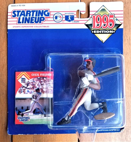 New DETROIT TIGERS Fielder Action  Figure & Baseball Card SEALED Cover