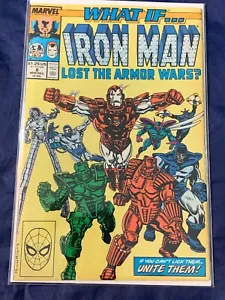 WHAT IF... IRON MAN LOST THE ARMOR WARS #8 CÓMICS DE MARVEL 1989 - Imagen 1 de 1